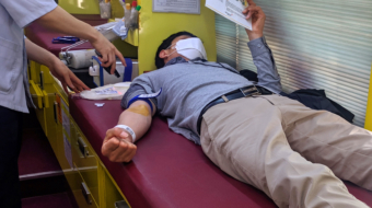 회사는 코로나19로 인한 혈액 수급난에 도움을 주기 위해 노사 합동으로 헌혈 캠페인을 진행했다.